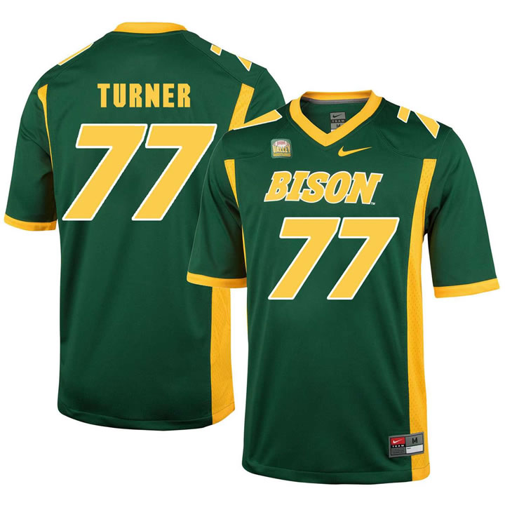 North Dakota State Bison 77 Billy Turner Green College Football Jersey Dzhi,We sell and wholesale North Dakota State Bison 77 Billy Turner Green College Football Jersey Dzhi on line form chian!